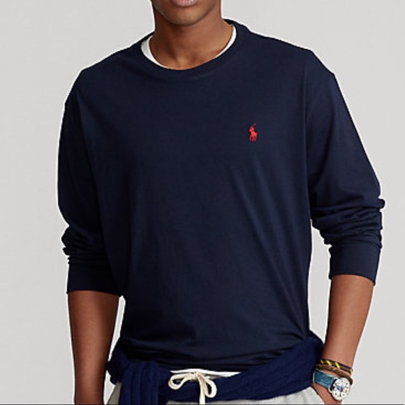 Polo Ralph Lauren Other - Polo Long-Sleeve Shirt Navy Men’s Large